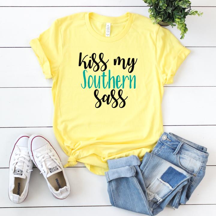 Kiss My Southern Sass Tee