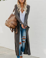 Layla Button Up Sweater - Charcoal