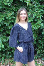 Midnight News Romper