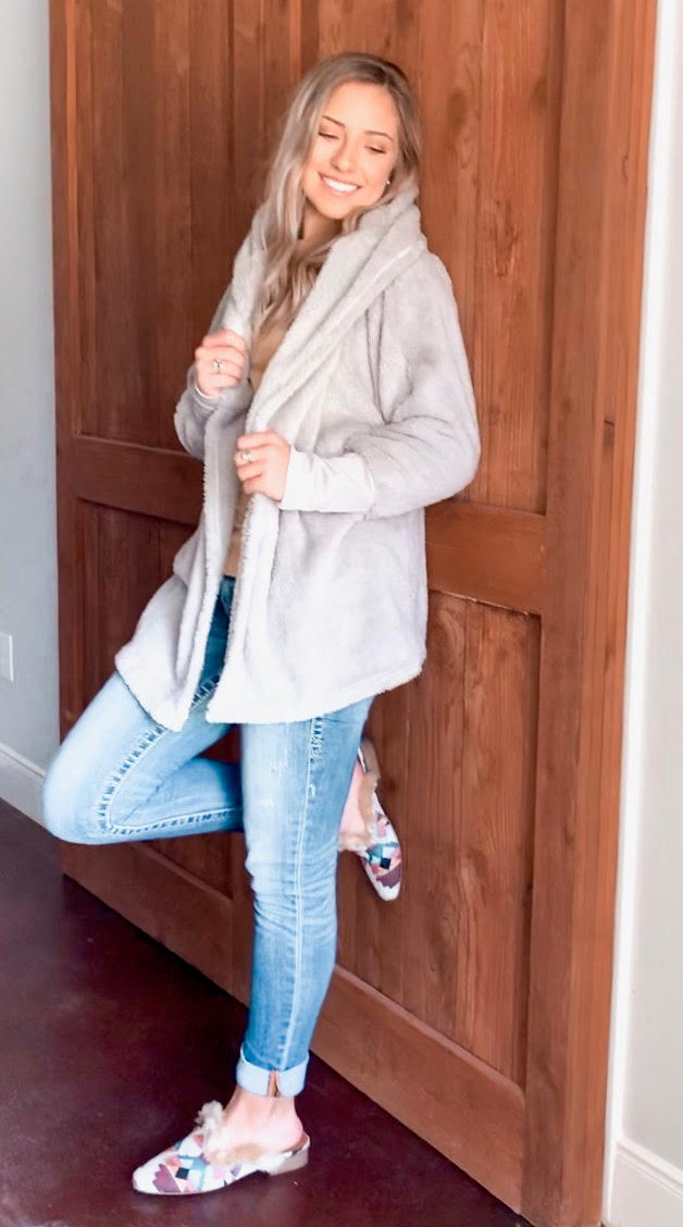 On Cloud Nine Over Sized Cardigan